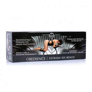 Obedience Extreme Bench with Restraint Straps